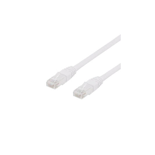 Deltaco Patchkabel Cat6 UTP RJ45 (25 m, Vit, Tvinnad)