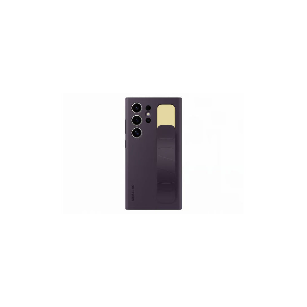 Samsung S24 Ultra Standing Grip - mobilskal - Mörkviolett