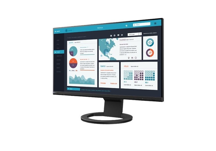 Eizo FlexScan EV2490-BK - 24" - USB-C Dockfunktion - 1920x1080 - IPS - 60hz