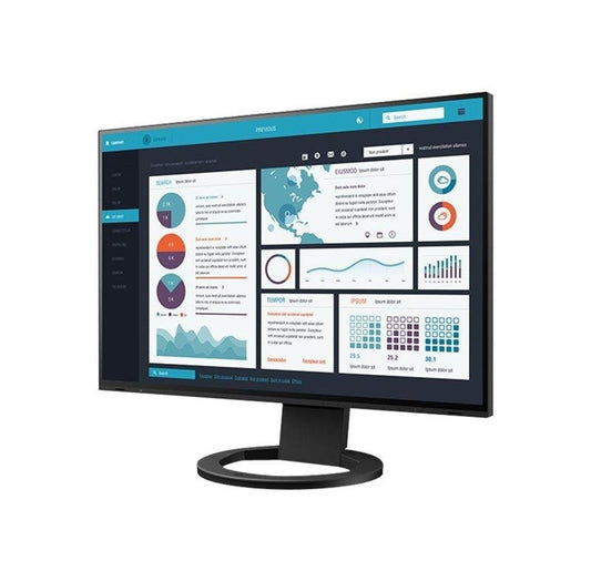 Eizo FlexScan EV2495-FBK 24" - Utan fot - 1920x1200 - IPS - 16:9 - 60Hz