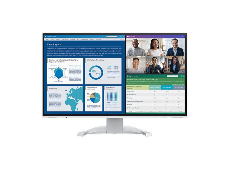 Eizo FlexScan EV2740X-WT 27" - FlexStand - 3840x2160 - 4K - IPS - 60Hz