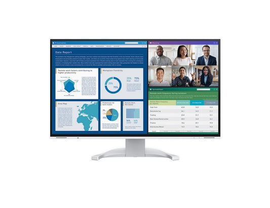 Eizo FlexScan EV2740X-WT 27" - FlexStand - 3840x2160 - 4K - IPS - 16:9 - 60Hz