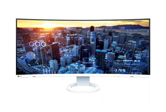 Eizo FlexScan EV3895-WT 38" - UltraWide - Böjd - USB-C Dockfunktion - 3840x1600 - IPS - 24:10 - 60Hz