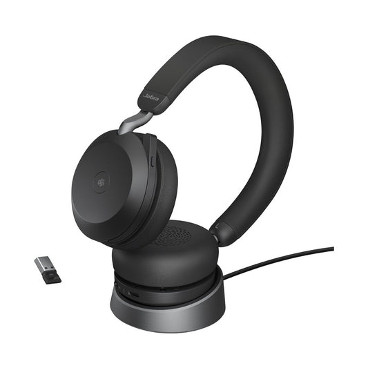 Jabra Evolve2 75 MS - ANC - Laddningsställ