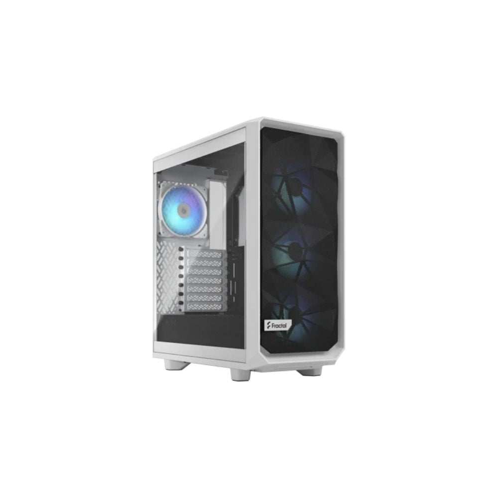 Fractal Design Meshify 2 Compact RGB Klar TG Vit