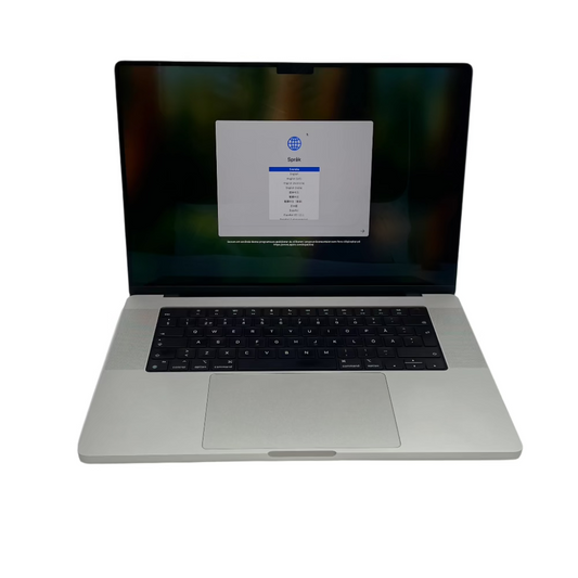 Begagnad MacBook Pro 16" 2021 - M1 Pro - 16GB - 512GB - Silver