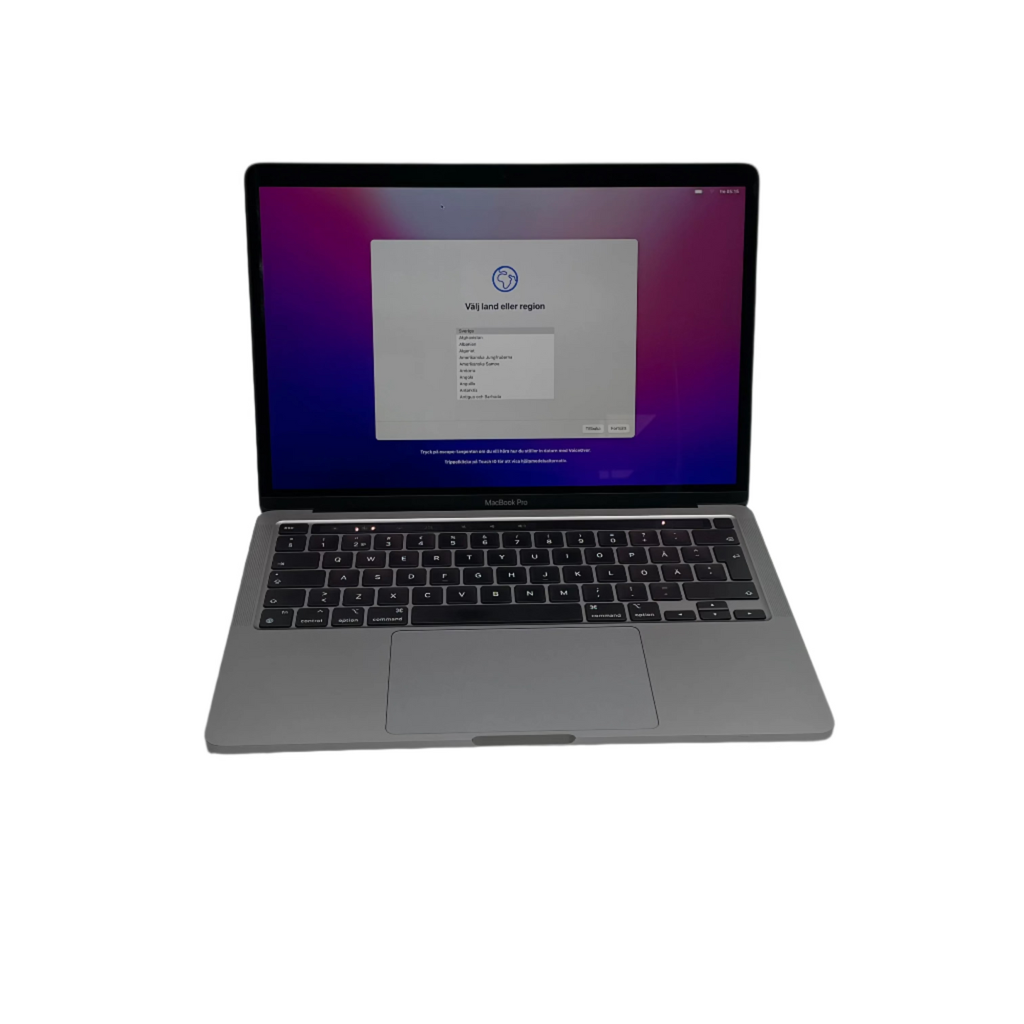 Begagnad MacBook Pro 13" 2020 - M1 - Rymdgrå