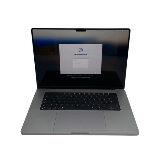 Begagnad MacBook Pro 16" 2021 - M1 Pro - Rymdgrå