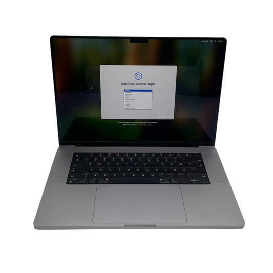 Begagnad MacBook Pro 16" 2021 - M1 Pro - Rymdgrå