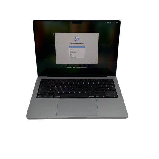 Begagnad MacBook Pro 14" 2021 - M1 Pro - Rymdgrå