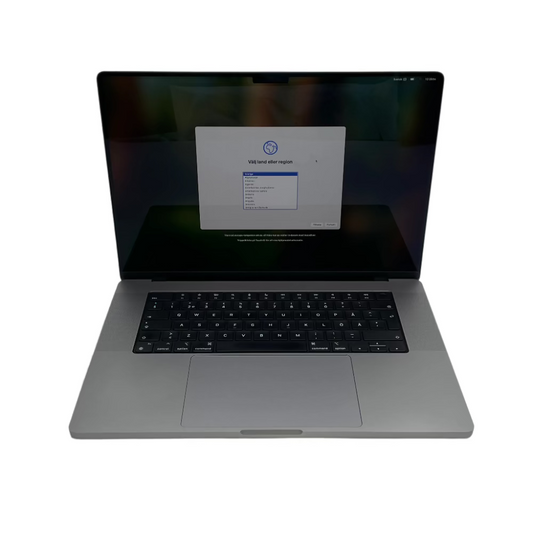 Begagnad MacBook Pro 16" 2021 - M1 Pro - Rymdgrå