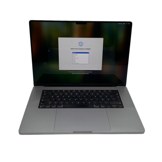 Begagnad MacBook Pro 16" 2021 - M1 Pro - Rymdgrå