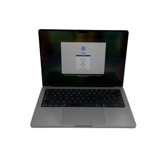 Begagnad MacBook Pro 14" 2021 - M1 Pro - Rymdgrå