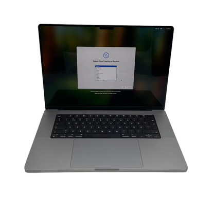 Begagnad MacBook Pro 16" 2021 - M1 Pro - Rymdgrå