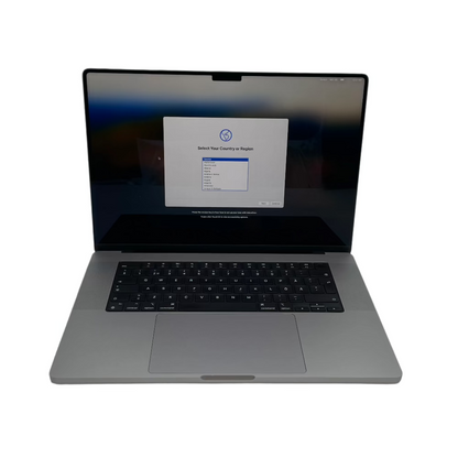 Begagnad MacBook Pro 16" 2021 - M1 Pro - Rymdgrå