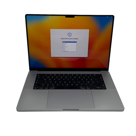 Begagnad MacBook Pro 16" 2021 - M1 Pro - Rymdgrå