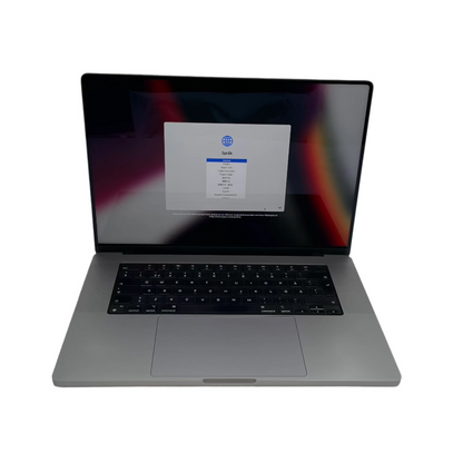 Begagnad MacBook Pro 16" 2021 - M1 Pro - Rymdgrå