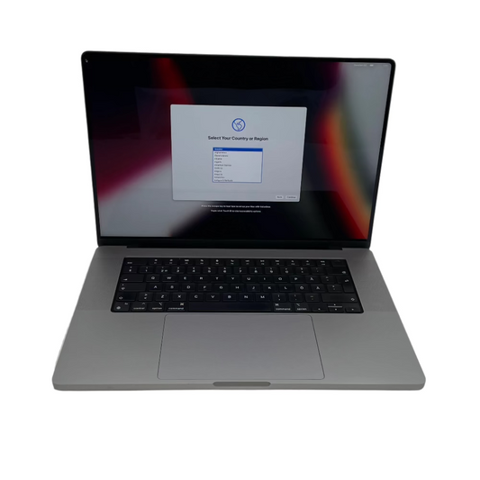 Begagnad MacBook Pro 16" 2021 - M1 Pro - Rymdgrå