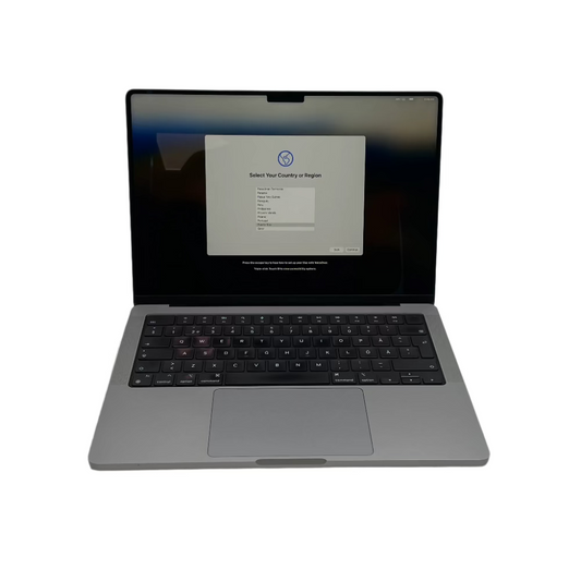 Begagnad MacBook Pro 14" 2021 - M1 Pro - Rymdgrå