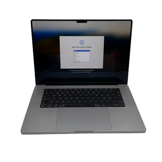 Begagnad MacBook Pro 16" 2021 - M1 Pro - Rymdgrå