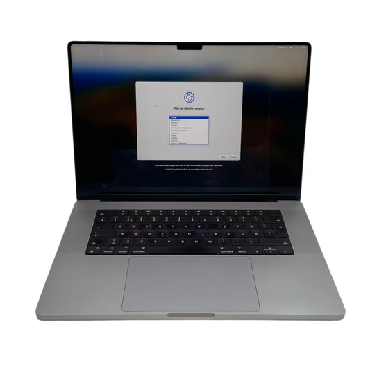 Begagnad MacBook Pro 16" 2021 - M1 Pro - Rymdgrå