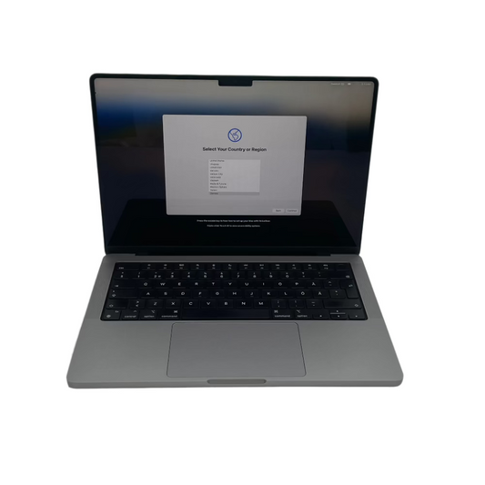 Begagnad MacBook Pro 14" 2021 - M1 Pro - Rymdgrå