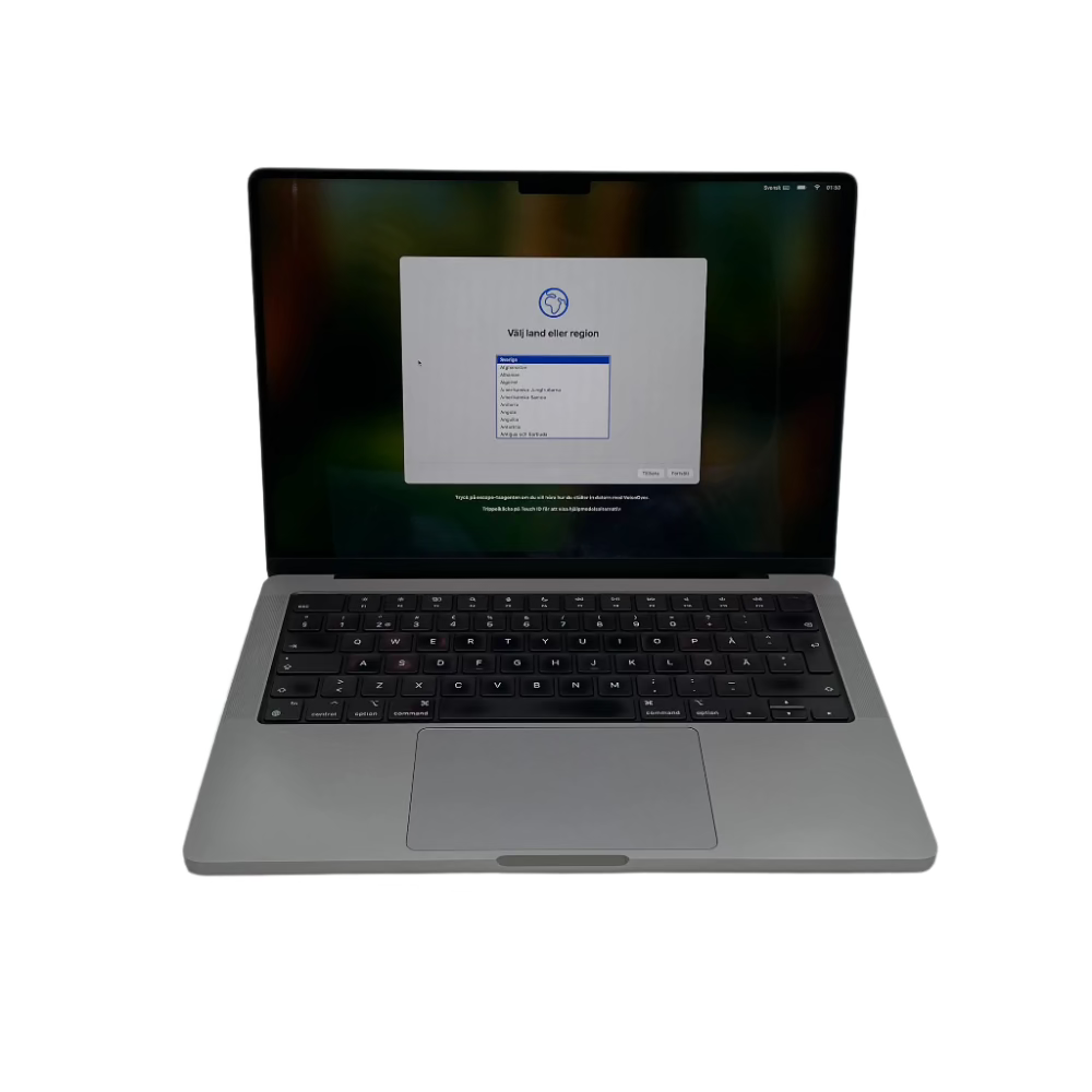 Begagnad MacBook Pro 14" 2021 - M1 Pro - Rymdgrå