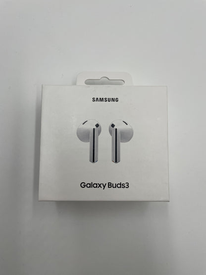 Samsung Galaxy Buds3 - True wireless - aktiv brusreducering - Vit - Outlet