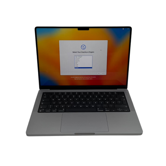 Begagnad MacBook Pro 14" 2021 - M1 Pro - Rymdgrå