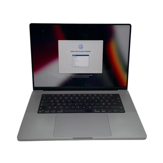 Begagnad MacBook Pro 16" 2021 - M1 Pro - Rymdgrå