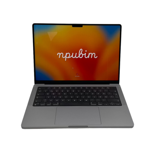 Begagnad MacBook Pro 14" 2021 - M1 Pro - Rymdgrå