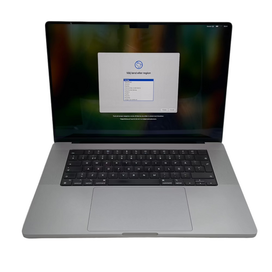 Begagnad MacBook Pro 16" 2021 - M1 Pro - Rymdgrå