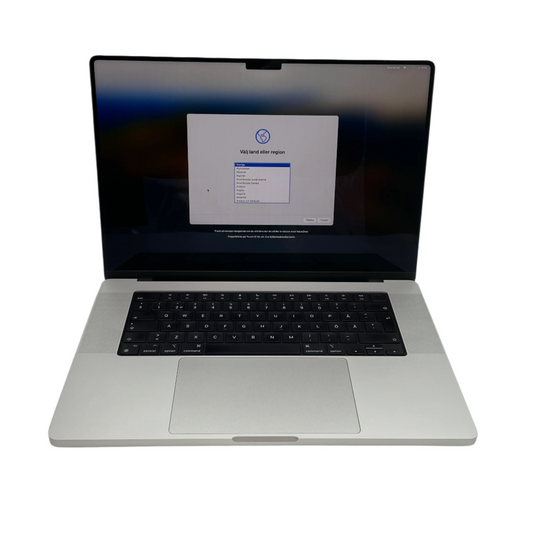 Begagnad MacBook Pro 16" 2021 - M1 Pro - Silver