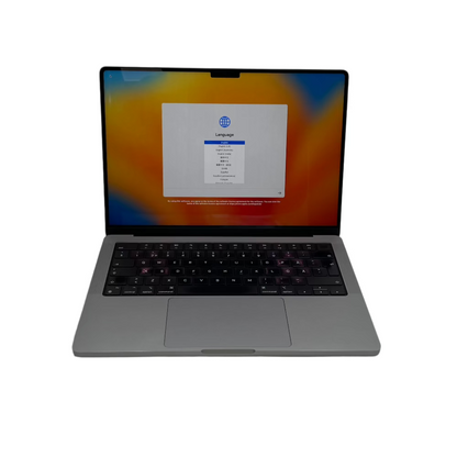 Begagnad MacBook Pro 14" 2021 - M1 Pro - Rymdgrå