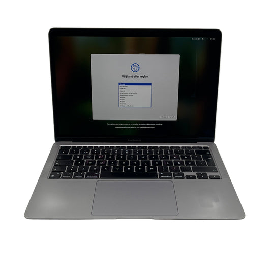 Begagnad MacBook Air 13" 2020 - M1 - 8GB - 256GB - Rymdgrå