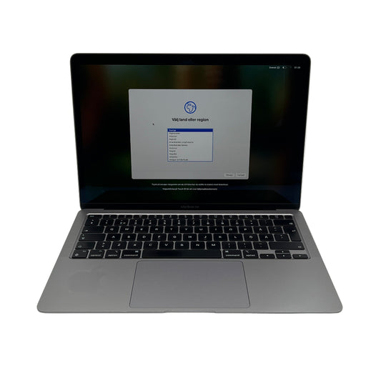 Begagnad MacBook Air 13" 2020 - M1 - 8GB - 256GB - Rymdgrå