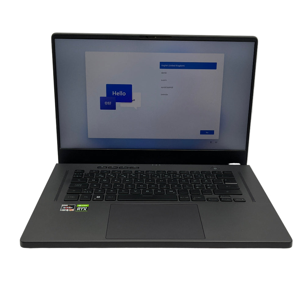 Begagnad ASUS ROG Zephyrus G15 - 15,6" 240Hz - Ryzen 9 6900HS - 32GB RAM - 1TB SSD - RTX 3080