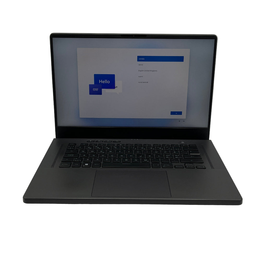 Begagnad ASUS ROG Zephyrus G15 - 15,6" 240Hz - Ryzen 9 6900HS - 32GB RAM - 1TB SSD - RTX 3080