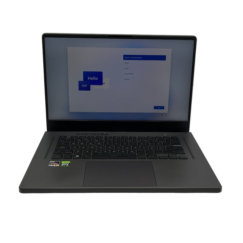 Begagnad ASUS ROG Zephyrus G15 - 15,6" 240Hz - Ryzen 9 6900HS - 32GB RAM - 1TB SSD - RTX 3080
