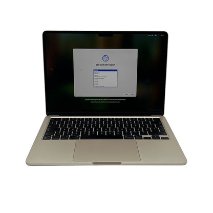 Begagnad MacBook Air 13" M3 2024 - 16GB - 256GB - Stjärnglans