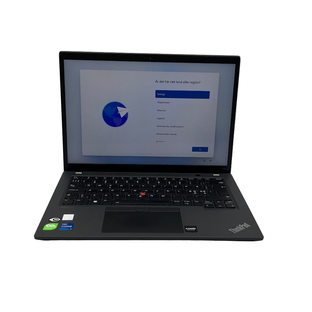 Begagnad Lenovo ThinkPad P14s G3 - 14" - i7 1260P - 32GB - 1TB - Nvidia Quadro T550