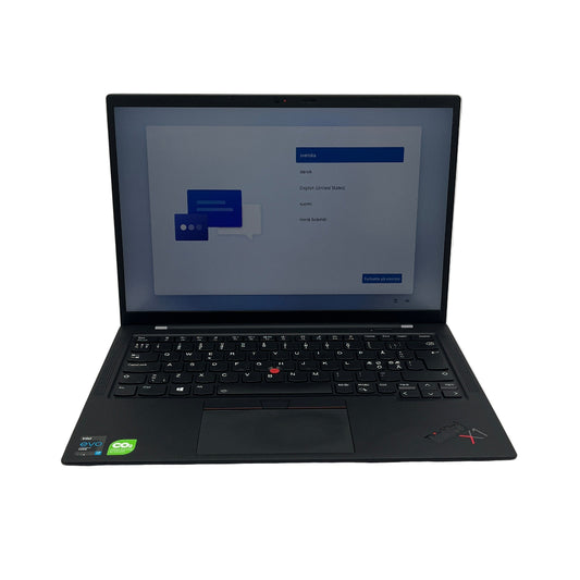 Begagnad Lenovo ThinkPad 14" X1 Carbon G9 - 16GB - 512GB - Svart