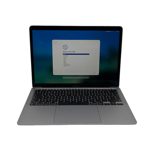 Begagnad MacBook Air 13" 2020 - M1 - 8GB - 256GB - Rymdgrå