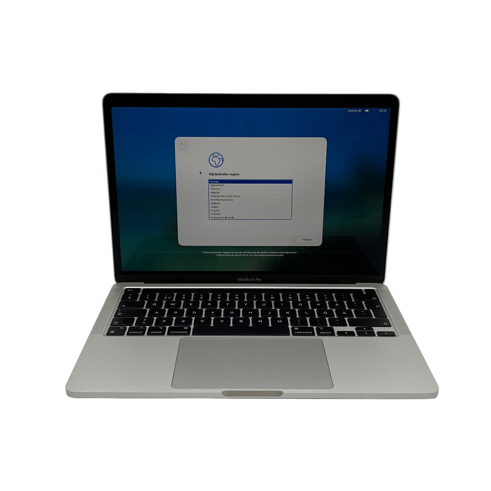 Begagnad MacBook Pro 13" M1 2020 - 8GB - 256GB - Silver