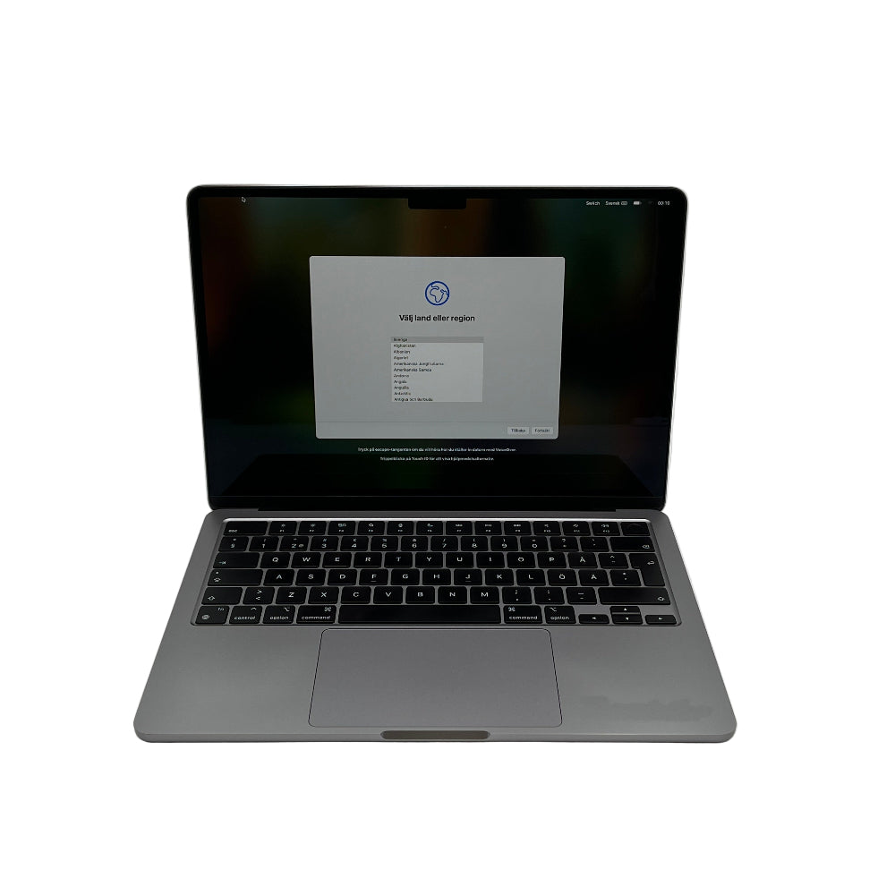Begagnad MacBook Air 13" M2 2022 - 16GB - 256GB - Rymdgrå