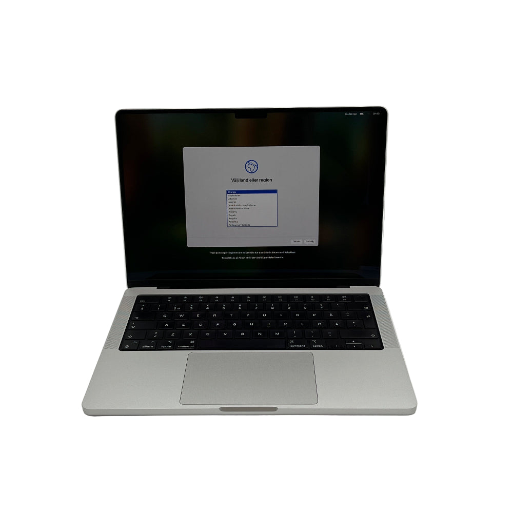 Begagnad Macbook Pro 14" M1 2021 - 32GB - 1TB - Silver