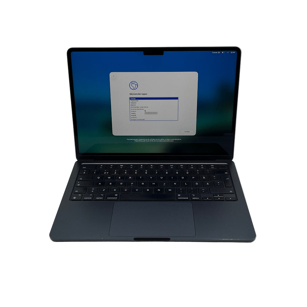 Begagnad MacBook Air 13" 2024 - M3 - 16GB - 512GB - Midnatt