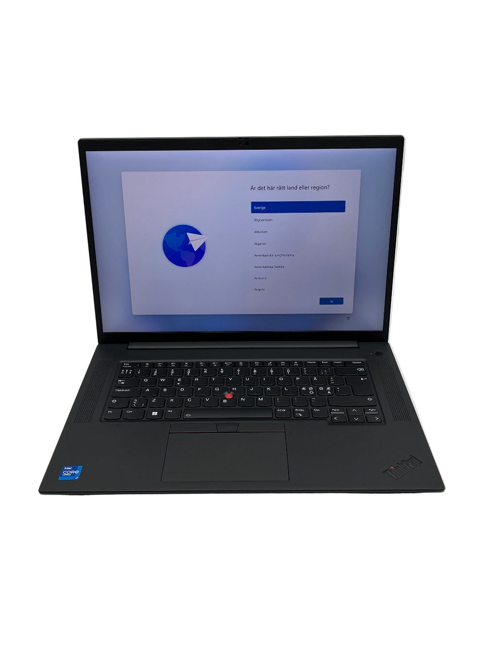 Begagnad Lenovo Thinkpad P1 G4 16" - Core i7 11850H - 32GB RAM 1TB SSD - RTX A4000