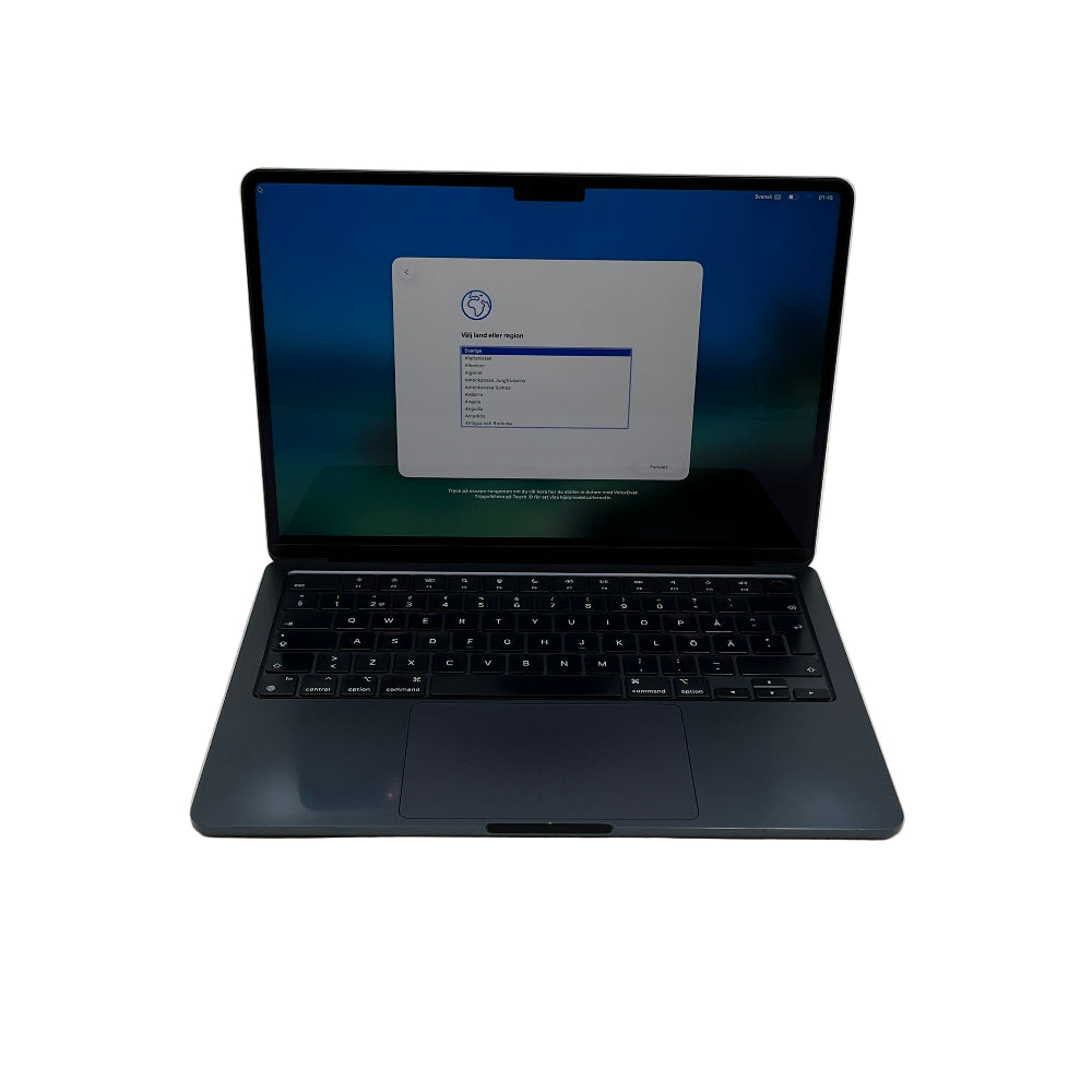 Begagnad MacBook Air 13" M2 2022 - 16GB - 512GB - Midnatt
