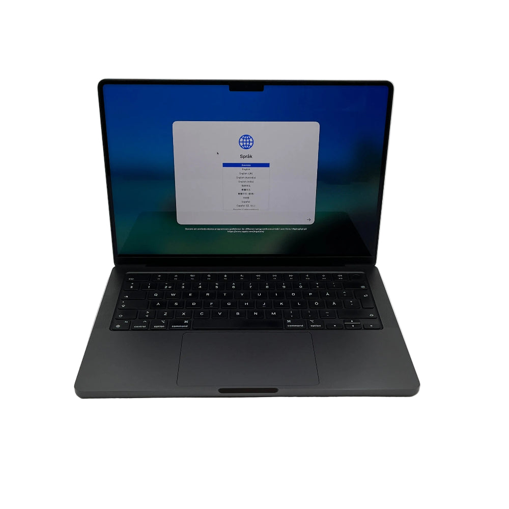 Begagnad MacBook Pro 14" 2023 - M3 Pro - 18GB - 512GB - Rymdsvart